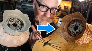 Adam Savage Transforms a Popcorn Bucket into a Dune Sandworm