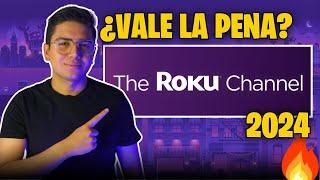 Así es THE ROKU CHANNEL   ¡Recorrido Completo ¿VALE LA PENA 2024? ¿Que hay? ¡Catálogo ROKU