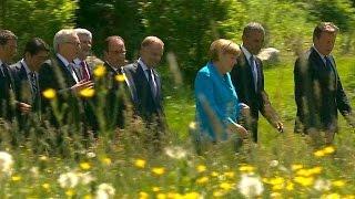 G7-Gipfel in der Alpenidylle von Schloss Elmau