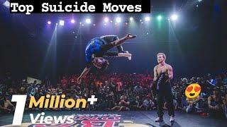 Breakdance Top 14 Suicide Moves 2019   Best Bboy Suicide moves  Bboying Power moves 