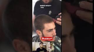 The reason you should try Buzzcut #shorts #buzzcut #barber #reaction