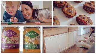 THINGS KEEP GETTING BETTER Bone Broth Making Dessert & Kitchen Makeover Continued