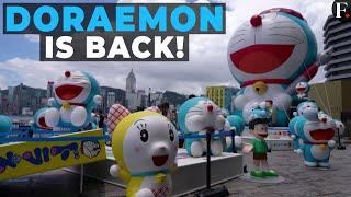 Japanese Cartoon Character Doraemons Exhibition in Hong Kong