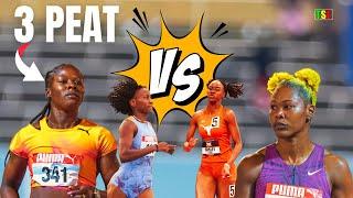 Shericka Jackson 3 PEAT  Women’s 200m Final  2024 JAAA Junior & Senior National Championship