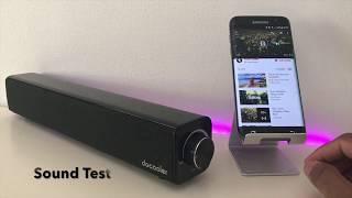 Docooler Bluetooth Sound bar with inbuilt battery.