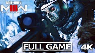 CALL OF DUTY MODERN WARFARE 3 Full Gameplay Walkthrough  No Commentary【FULL GAME】4K Ultra HD