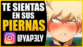 Te sientas en..   ASMR Bakugou  Roleplay