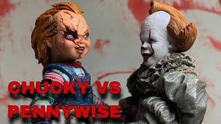 Chucky vs Pennywise Horror stop motion