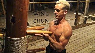 Wing Chun WOODEN DUMMY Real Fighting - Bruce Lee Yip Man Be Proud - Muk Jong or Mu Ren Zhuang