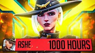 This is what 1000 HOURS of ASHE looks like in Overwatch 2
