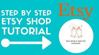 How To Start An Etsy Shop For Beginners  Etsy Store Setup Tutorial