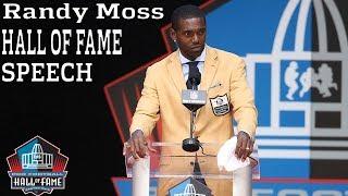 Randy Moss FULL Hall of Fame Speech  2018 Pro Football Hall of Fame  NFL