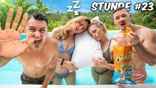 24 STUNDEN IM POOL CHALLENGE gegen Sophia Mandy & Oskar