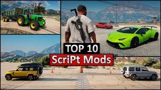 TOP 10 Script MODS for GTA 5 2024  Best scripts mods GTA V