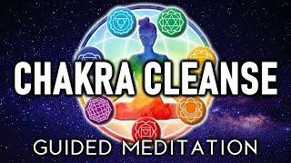 CHAKRA Cleanse Guided Meditation. Open Activate UNBLOCK & Balance Your 7 Chakras Healing Hypnosis