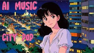 【Playlist】City Pop80sAI【Japanese and English lyrics】