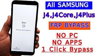 Samsung J4J4 CoreJ4 Plus Frp Bypass  Samsung J4 Frp Bypass  Google Account Bypass Without PC