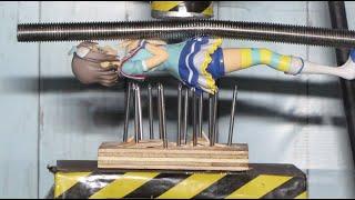 【ACTION FIGURE】You Watanabe BETWEEN NAIL BEDS HYDRAULIC PRESS EXPERIMENT
