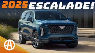 2025 Cadillac Escalade Adds a Ton More Tech and Luxury