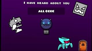 Vault Of Secrets  9 Secrets Codes  Geometry Dash