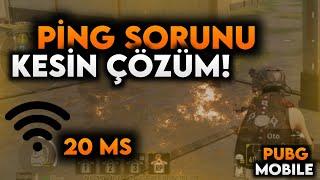 Pubg Yüksek Ping Sorunu Nasıl Çözülür?  Pubg Mobile Ms Sorunu Kesin Çözüm 20 Ms KANITLI