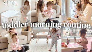 REALISTIC MORNING ROUTINE OF A 2 YEAR OLD  Toddler Morning Routine 2022