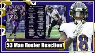 HUGE SURPRISES from Baltimore Ravens 53 Man Roster