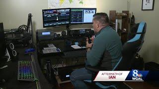 Ham radio operator helps woman in Florida during Hurricane Ian