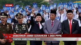 GUBERNUR JAMBI SERAHKAN 1 860 PPPK PEMPROV JAMBI FORMASI 2023