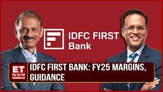 IDFC First Bank Q4 Misses Estimate Outlook On FY25 Margins Guidance  MD & CEO V Vaidyanathan