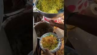 Aunty Selling Spicy Poha Street Food #shorts