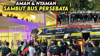 Aksi Sambutan Ultras Persis Solo & Bonek di std Manahan  Persis Vs Persebaya
