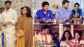 Actor Vijay Family Photos with Wife Sageetha Son Jason Sanjay Daughter Divya Father Mother