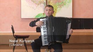 Nazar Kurtyanyk 2016 - Ukrainian Bayan & Accordion Day Kyiv Назар Куртяник акордеон аккордеон