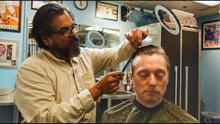  Puro Scissor Snipping ASMR  Exploring Puro Handsome Barbershop in Vibrant San Antonio Texas