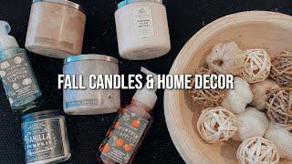 Fall Candle + Home Decor Haul 2020