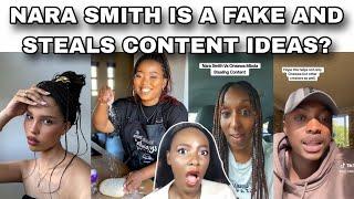 A CONTENT CREATOR CALLS OUT NARA SMITH FOR STEALING CONTENT IDEAS FROM HER & OTHER SMALLER CREATORS