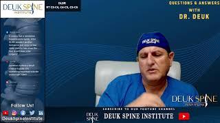 Watch Live Spine Surgery Deuk Laser Disc Repair RT C3-C4 C4-C5 C5-C6