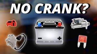 No Crank No Start The Most Common Causes