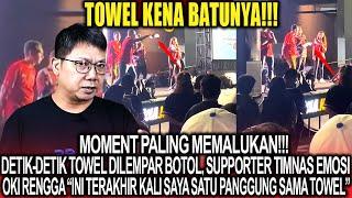 Towel Kena BatunyaDetik2 Towel Dilempar Botol Supporter Timnas Oki Rengga Beri Respon Menohok