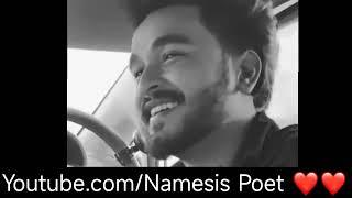 Kafeel Khan Heart Touching ️ Shayari  Urdu Shayari  Namesis Poet ️️