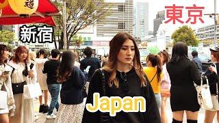 4K Kabukicho Walk. Shinjuku Tokyo Japan. March 2023.