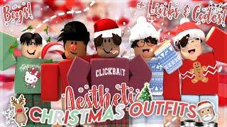 ️7 Aesthetic ChristmasWinter Roblox Outfits For *BOYS* With Links+Codes️