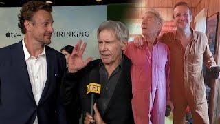 Shrinking Jason Segel and Harrison Ford Dish on Viral Matching Outfits On Set Exclusive