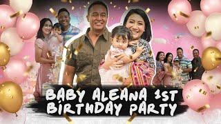 Ulang tahun pertama Aleana cucu kedua Jenderal TNI Purn. Andika Perkasa