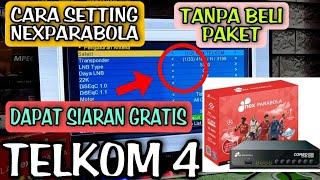 cara dapat siaran gratis nex parabola •cara dapat siaran tanpa berlangganan nexparabola