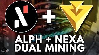 NEXA+ALPH Dual Mining Guide  BzMiner 15.4.2