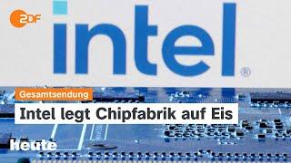 heute 1900 Uhr vom 17.09.2024 Intel stoppt Chipfabrik-Bau Kanzlerkandidat Merz Hochwasser