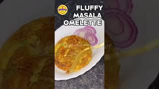 Fluffy Masala Omelette  Indian Style Cup Omelette  Karandi Omelette #shorts