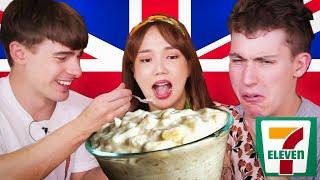 Trying British Supermarket desserts Rice Pudding??